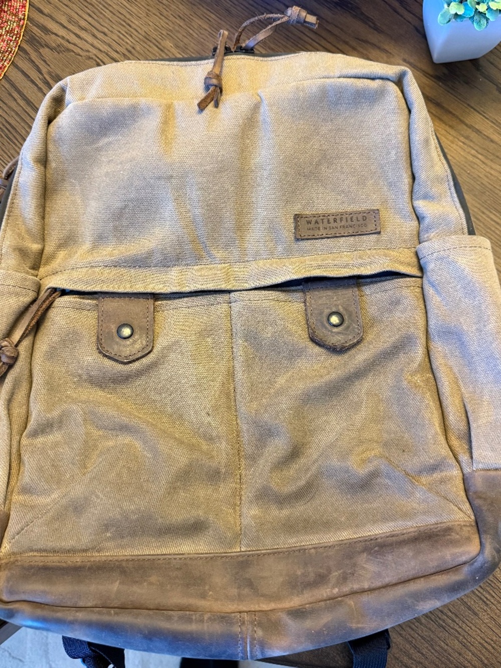 Waterfield Designs SF Bolt Backpack Leather MADE IN THE USA MacBook iPad Travel